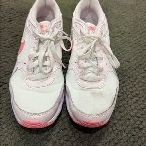 Nike White and Pink Sneakers